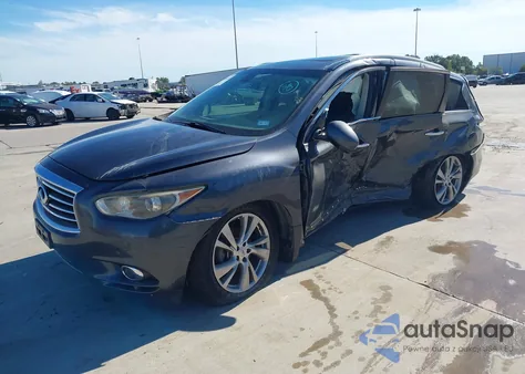 2013 Infiniti Jx35 z USA, uszkodzony, nr VIN 5N1AL0MN2DC350537
